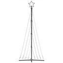 LED-juletræ 447 LED'er 250 cm blåt lys