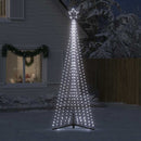 LED-juletræ 495 LED'er 300,5 cm koldt hvidt lys