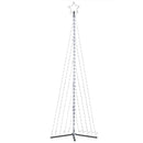LED-juletræ 495 LED'er 300,5 cm koldt hvidt lys