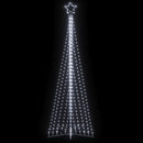 LED-juletræ 495 LED'er 300,5 cm koldt hvidt lys
