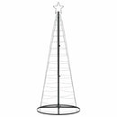 LED-juletræ 200 LED'er 180 cm flerfarvet lys