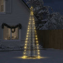LED-juletræ 550 LED'er 300 cm varmt hvidt lys