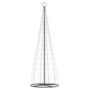 LED-juletræ 550 LED'er 300 cm koldt hvidt lys