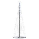LED-juletræ 550 LED'er 300 cm koldt hvidt lys