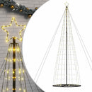 LED-juletræ 1534 LED'er 500 cm varmt hvidt lys
