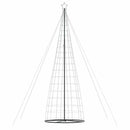 LED-juletræ 1534 LED'er 500 cm varmt hvidt lys