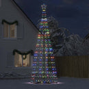 LED-juletræ 1534 LED'er 500 cm flerfarvet lys