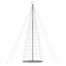 LED-juletræ 1534 LED'er 500 cm flerfarvet lys