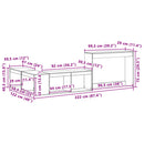 sengebord med skrivebord 222x122x75 cm massivt fyrretræ