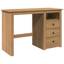 skrivebord PANAMA 112x45x75 cm massivt fyrretræ