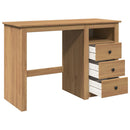 skrivebord PANAMA 112x45x75 cm massivt fyrretræ