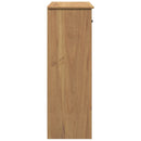 skoskab PANAMA 80x40x114 cm massivt fyrretræ