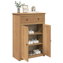 skoskab PANAMA 80x40x114 cm massivt fyrretræ