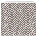 opbevaringskasser 4 stk. 32x32x32 cm foldbare stof brun