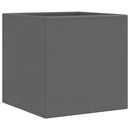 opbevaringskasser 4 stk. 32x32x32 cm foldbare stof grå