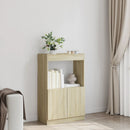 skab 63x33x100 cm konstrueret træ sonoma-eg