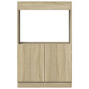 skab 63x33x100 cm konstrueret træ sonoma-eg