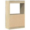 skab 63x33x100 cm konstrueret træ sonoma-eg
