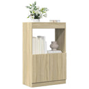 skab 63x33x100 cm konstrueret træ sonoma-eg
