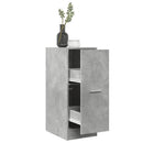 apotekerskab 30x41x77,5 cm konstrueret træ betongrå