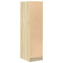udtræksskab 30x41x118 cm konstrueret træ sonoma-eg