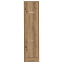 apotekerskab 30x41x118 cm konstrueret træ sonoma-eg