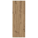 apotekerskab 30x41x118 cm konstrueret træ sonoma-eg