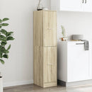 apotekerskab Sonoma Eg 30x41x144,5 cm konstrueret træ