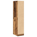 apotekerskab 30x41x144,5 cm konstrueret træ gammelt træ-look