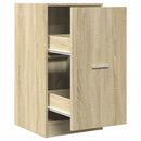 apotekerskab 40x41x77,5 cm konstrueret træ sonoma-eg