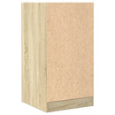 apotekerskab 40x41x77,5 cm konstrueret træ sonoma-eg