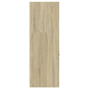 udtræksskab 40x41x118 cm konstrueret træ sonoma-eg