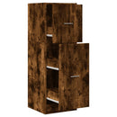 udtræksskab 40x41x118 cm konstrueret træ sonoma-eg