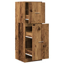 apotekerskab 40x41x118 cm konstrueret træ hvid