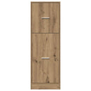 udtræksskab 40x41x118 cm konstrueret træ sonoma-eg