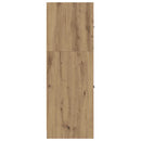 udtræksskab 40x41x118 cm konstrueret træ sonoma-eg