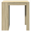 barbord 102x70x103,5 cm konstrueret træ sonoma-eg