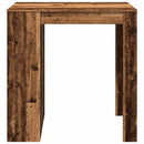 barbord 102x70x103,5 cm konstrueret træ gammelt trælook