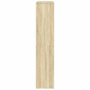 bogreol 100x33x156,5 cm konstrueret træ sonoma-eg