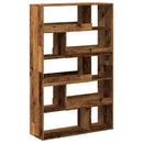 bogreol 100x33x156,5 cm konstrueret træ antikt træ