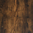 bogreol 100x33x187,5 cm konstrueret træ røget egetræsfarve