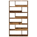 bogreol 100x33x187,5 cm konstrueret træ gammelt trælook