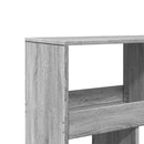 bogreol 100x33x187,5 cm konstrueret træ grå sonoma-eg