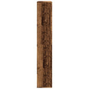 bogreol 100x33x187,5 cm konstrueret træ gammelt trælook