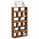 bogreol 100x33x187,5 cm konstrueret træ gammelt trælook