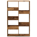 bogreol 100x33x155,5 cm konstrueret træ antikt træ