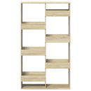 bogreol 100x33x175 cm konstrueret træ sonoma-eg