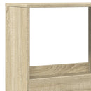 bogreol 100x33x175 cm konstrueret træ sonoma-eg