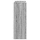 rumdeler 100x33x94,5 cm konstrueret træ grå sonoma-eg