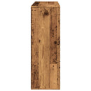 rumdeler 100x33x94,5 cm konstrueret træ antikt træ